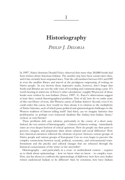 Historiography - Blackwell Publishing