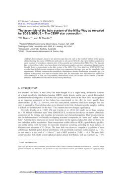 The assembly of the halo system of the Milky Way as revealed by
