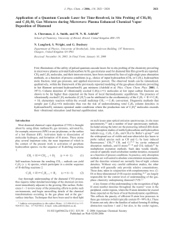 Application of a Quantum Cascade Laser for Time