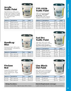 Out Paint Fast Dry Traffic Paint