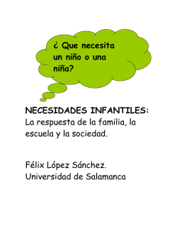 Informaci&oacute;n - Bienestar y protecci&oacute;n Infantil