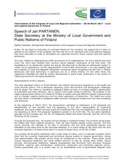 14e SESSION PLENIERE - Coe