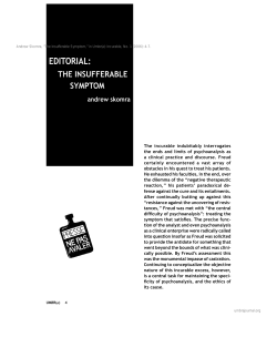 The Insufferable Symptom -- Umbr(a): Incurable (2006)