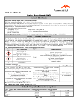 Metal coated steel sheet