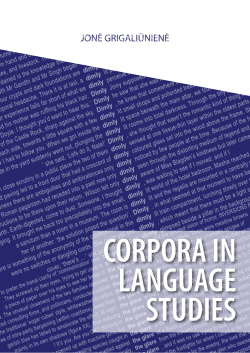 corpora in language studies