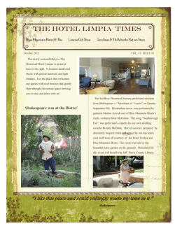 October 2012 - Hotel Limpia