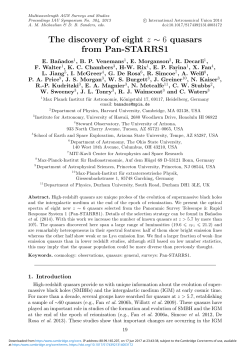 The discovery of eight z ~ 6 quasars from Pan