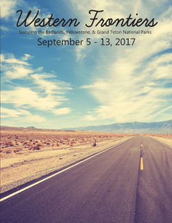 September 5 - 13, 2017