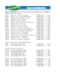 RHINODILLOS™ TIRE LINERS SONIKA™ BLUETOOTH