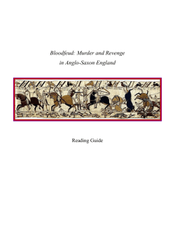 Bloodfeud Reading Guide