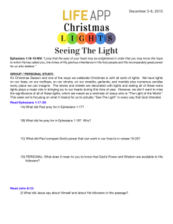 Seeing The Light