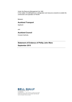 Phillip Ware - Auckland Council