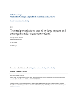Thermal perturbations caused by large impacts and consequences