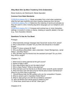 Riley Mack Stirs Up More Trouble by Chris Grabenstein Study Guide