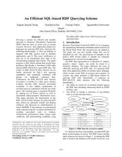 An Efficient SQL-based RDF Querying Scheme