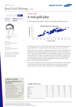 A real gold play