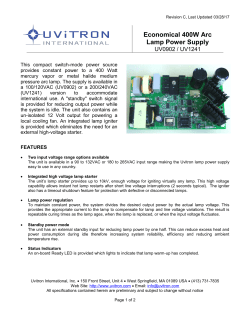 This switching power supply is a constant power source for the