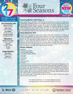Honoring Martin Luther King, Jr. Vision Board for 2017 Recipe