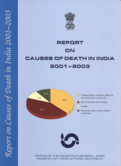 Causes of Death in India - Centre for Global Health Research