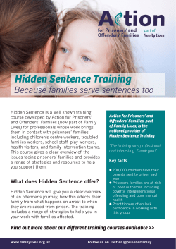 Hidden Sentence Training