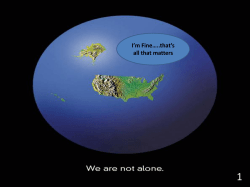 I`m Fine&hellip;..that`s all that matters