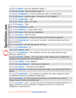 F4 chat with tutor 12 May