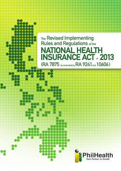 Implementing Rules and Regulations of Republic Act