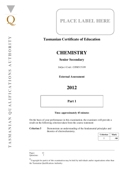 CHM315109 Part 1