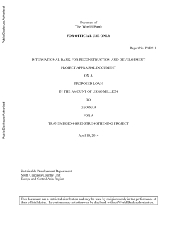 Official PDF , 66 pages - World bank documents