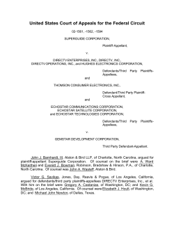 Superguide Corp. v. Directv Enters., Inc., 02-1561
