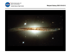 Warped Galaxy - Amazing Space