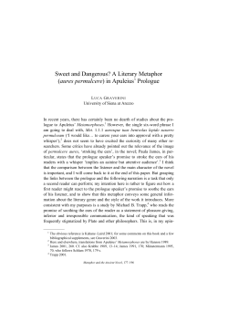 Metaphor and the Ancient Novel - Ancient Narrative Supplementum 4