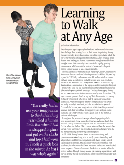 Learning to Walk at Any Age