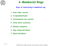 6-Membered Rings