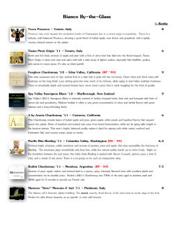 Isabella`s Wine List - Isabella`s Italian Trattoria