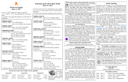 Happy Mother`s Day! - St. Alexander Church