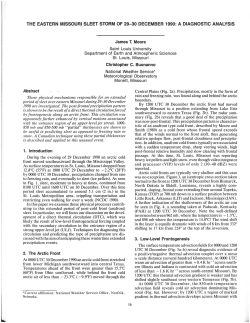 the eastern missouri sleet storm of 29-30 december 1990
