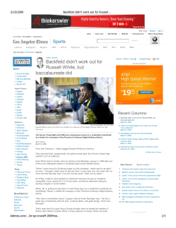 Huckleberry House Residential Counselor, Russell White, Featured