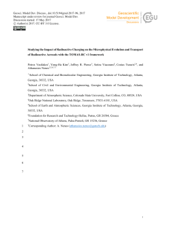Studying the Impact of Radioactive Charging on the Microphysical