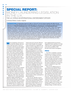 special report - American Bar Association