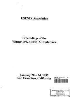 24,1992 San Francisco, California UB/TIB Hannov