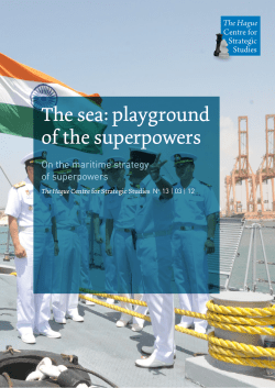 The sea: playground of the superpowers
