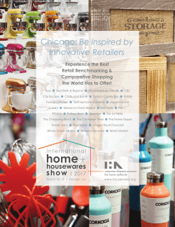 Chicago Retail Brochure - International Housewares Association