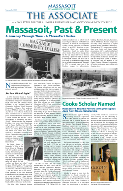 Summer/Fall 2009 - Massasoit Community College