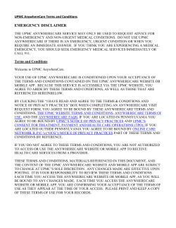 emergency disclaimer