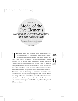 Model of the Five Elements