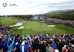 Ryder Cup Green Drive - Golf Environment Organization