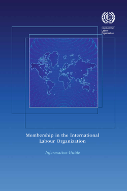 Membership in the ILO  pdf