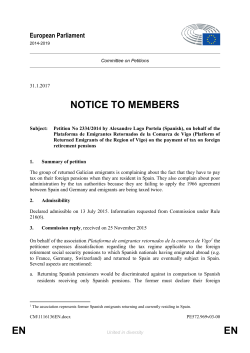 en en notice to members