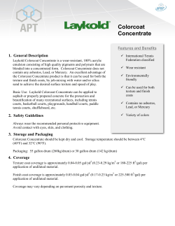 Colorcoat Concentrate
